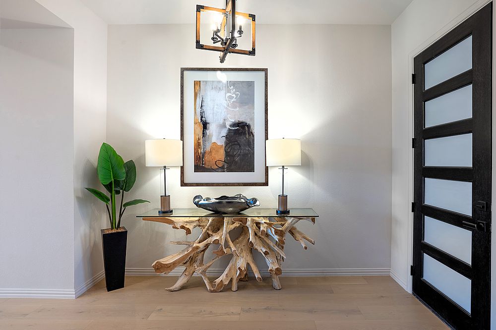 Biophilic design includes harmony with nature.